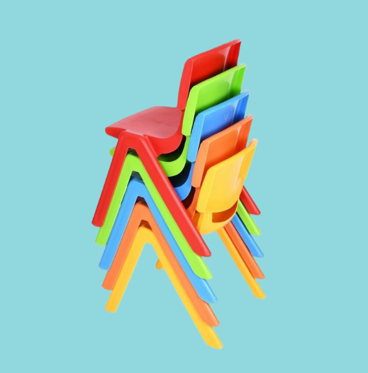 10 Adet Karışık Renk Kreş Sandalyesi