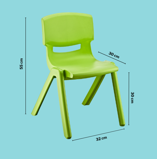 10 Adet Karışık Renk Kreş Sandalyesi