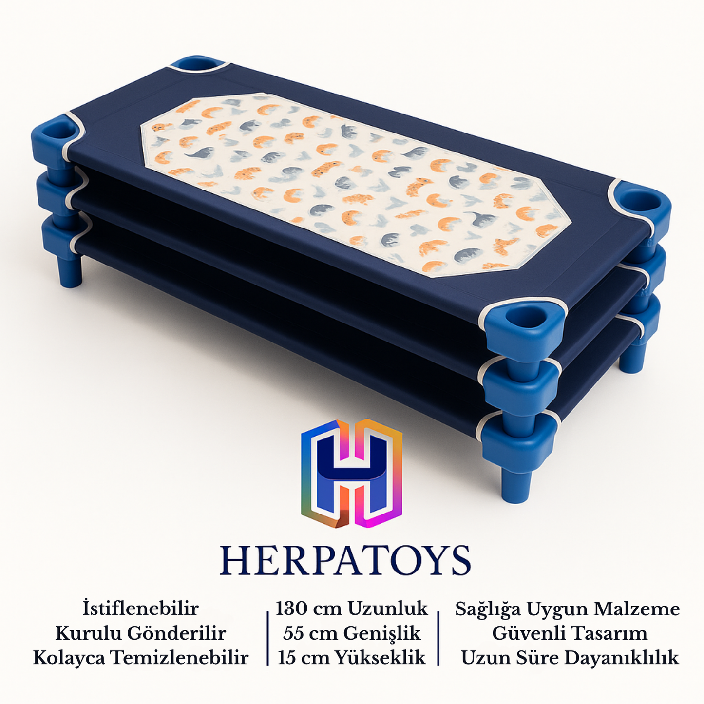 Anaokulu ve Kreş Süngerli Kampet Seti 10'lu HerpaToys