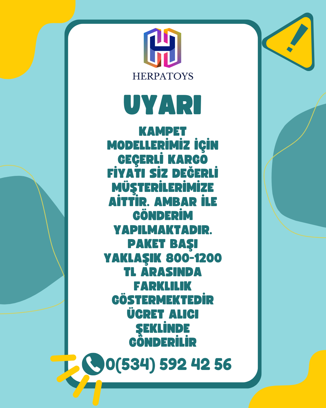 Anaokulu ve Kreş Süngerli Kampet Seti 10'lu HerpaToys