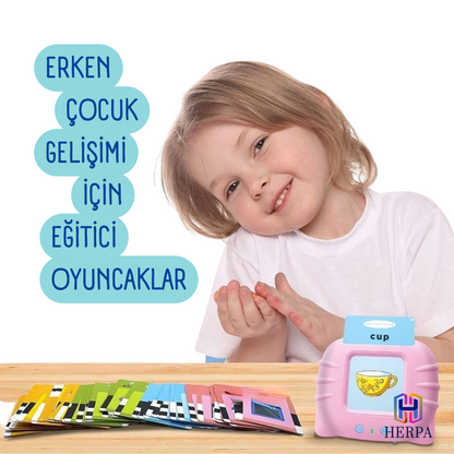 Erken Eğitim Türkçe-İngilizce Sesli Flashkart