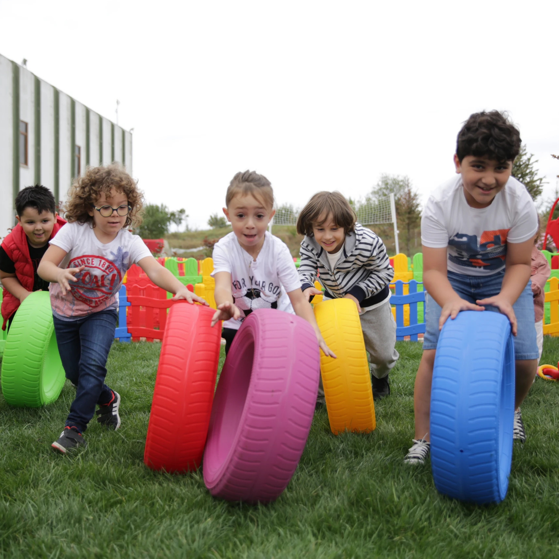 HerpaToys Kral Tekerlek 5’li Set – Çocuklar İçin Denge & Koordinasyon Oyuncağı HerpaToys